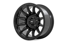 Load image into Gallery viewer, Rough Country 90 Series Wheel | One-Piece | Gloss Black | 20x9 | 6x5.5 | -12mm