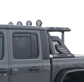 Black Horse Off Road AR2-01BA1-PLFB Armour II Roll Bar W/Basket Kit