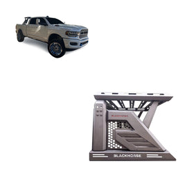 Black Horse Off Road AR2-01BA1 Armour II Roll Bar W/Basket