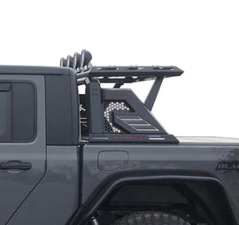 Black Horse Off Road AR2-04BA3-PLFB Armour II Roll Bar W/Basket Kit