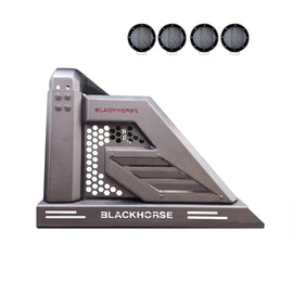 Black Horse Off Road AR2-07B-PLFB Armour II Roll Bar Kit