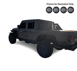 Black Horse Off Road AR2-09B-PLFB Armour II Roll Bar Kit