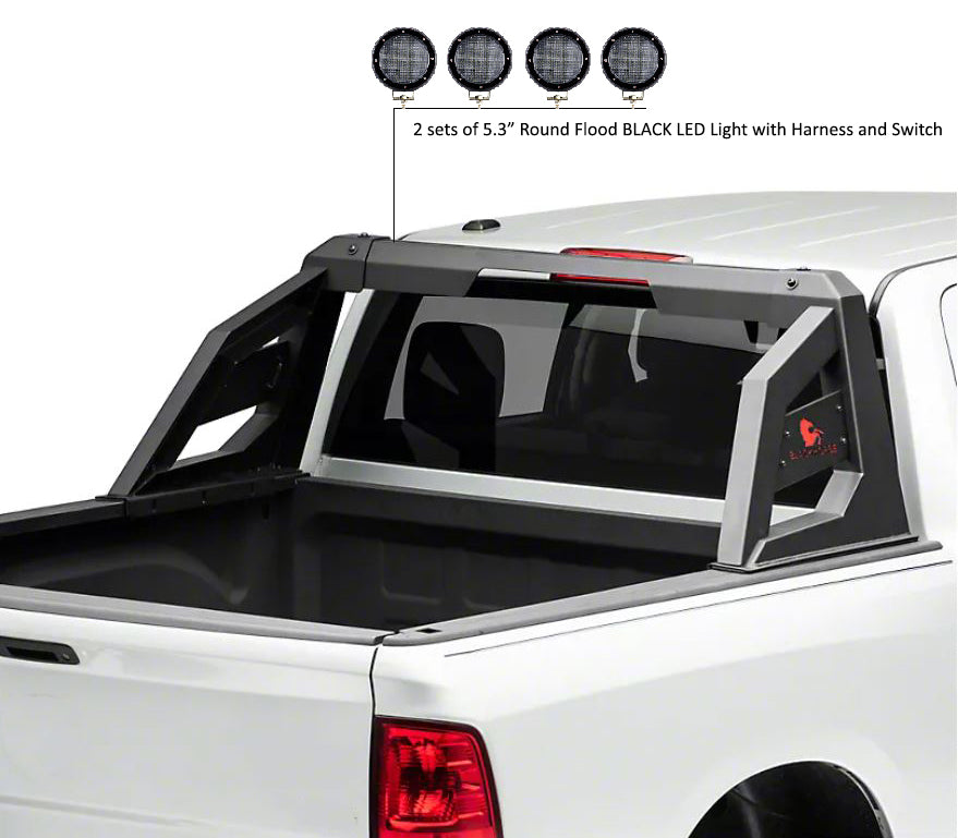 Black Horse Off Road ARB-NIFRB-PLFB Armour Roll Bar Kit