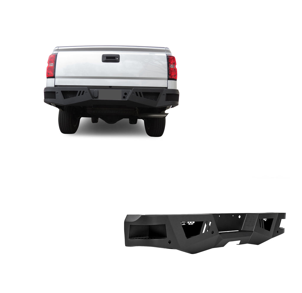 Black Horse Off Road ARB-SI16-KIT ARB-SI16 Armour Heavy Duty Rear Bumper Kit