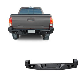 Black Horse Off Road ARB-TA16-KIT Armour Heavy Duty Rear Bumper Kit