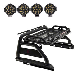 Black Horse Off Road ATRB5BK-PLB Atlas Roll Bar Kit