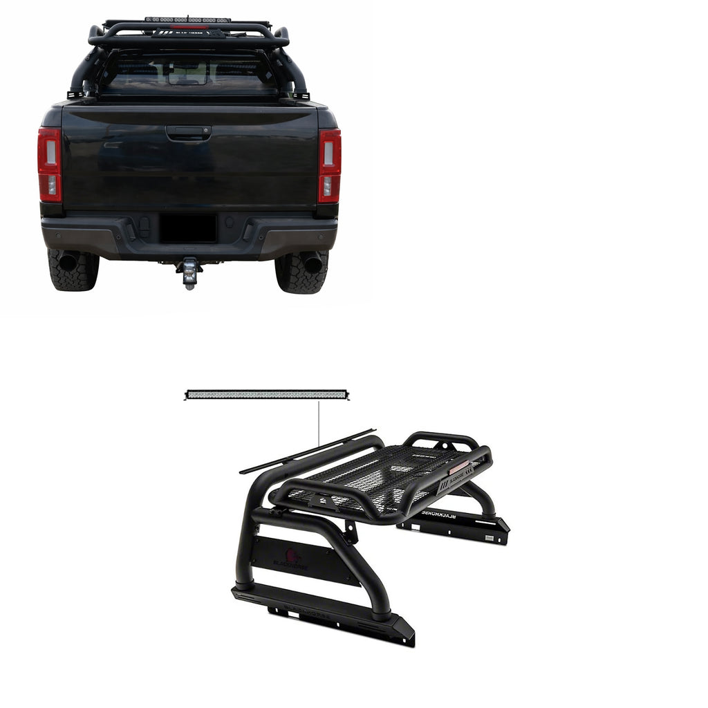 Black Horse Off Road ATRB8BK-KIT Atlas Roll Bar Kit