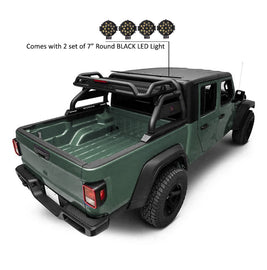 Black Horse Off Road ATRB9BK-PLB Atlas Roll Bar Kit