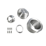 Scott Drake B-F102 1965-1969 Ford Mustang 289-302-351 Billet Pulley Kit Double Groove