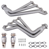 BBK Performance Parts 4054 10-15 CAMARO LS3/L99 1-7/8 LONG TUBE HEADERS W/CATS (TITANIUM CERAMIC)