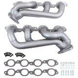 BBK Performance Parts 4048 2019-2024 Chevy GM Truck 5.3L 6.2L 1-3/4 Shorty Headers (TITANIUM CERAMIC)