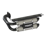 MBRP Exhaust AT-9110PT MBRP Performance Series Honda Stacked Dual Slip-on Mufflers.