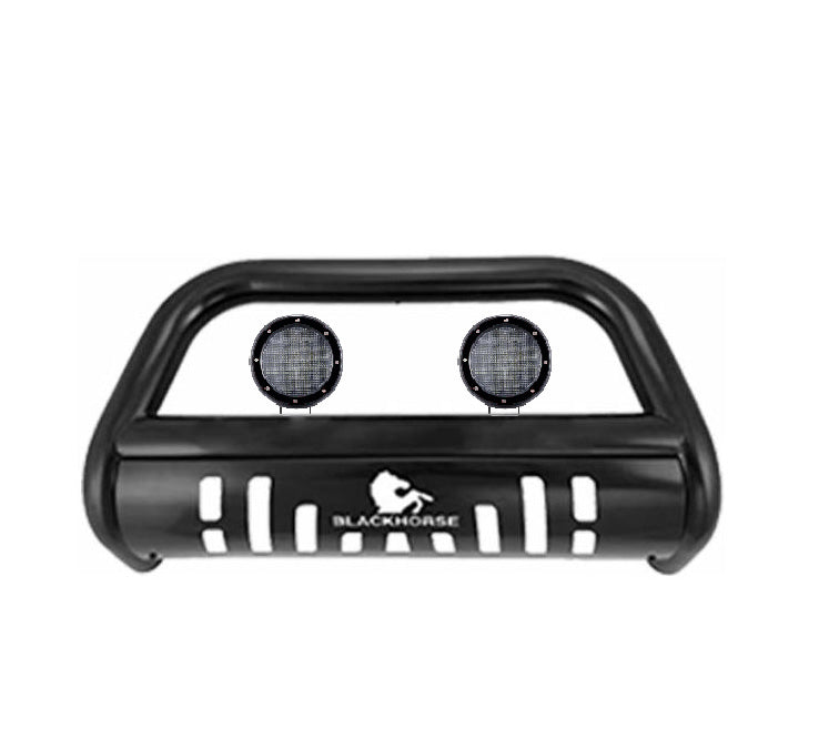 Black Horse Off Road BB030709A-SP-PLFB Black Steel Skid Plate