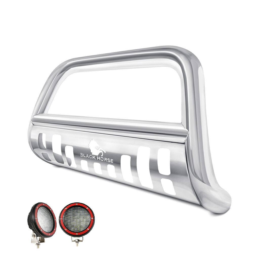 Black Horse Off Road BB048809-SP-PLFR Stainless Steel Stainless Steel Skid Plate