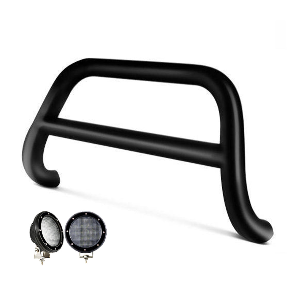 Black Horse Off Road BB093905A-PLFB Black Steel No skid plate