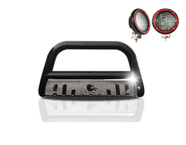 Black Horse Off Road BB093905BS-SP-PLFR Black Steel Skid Plate
