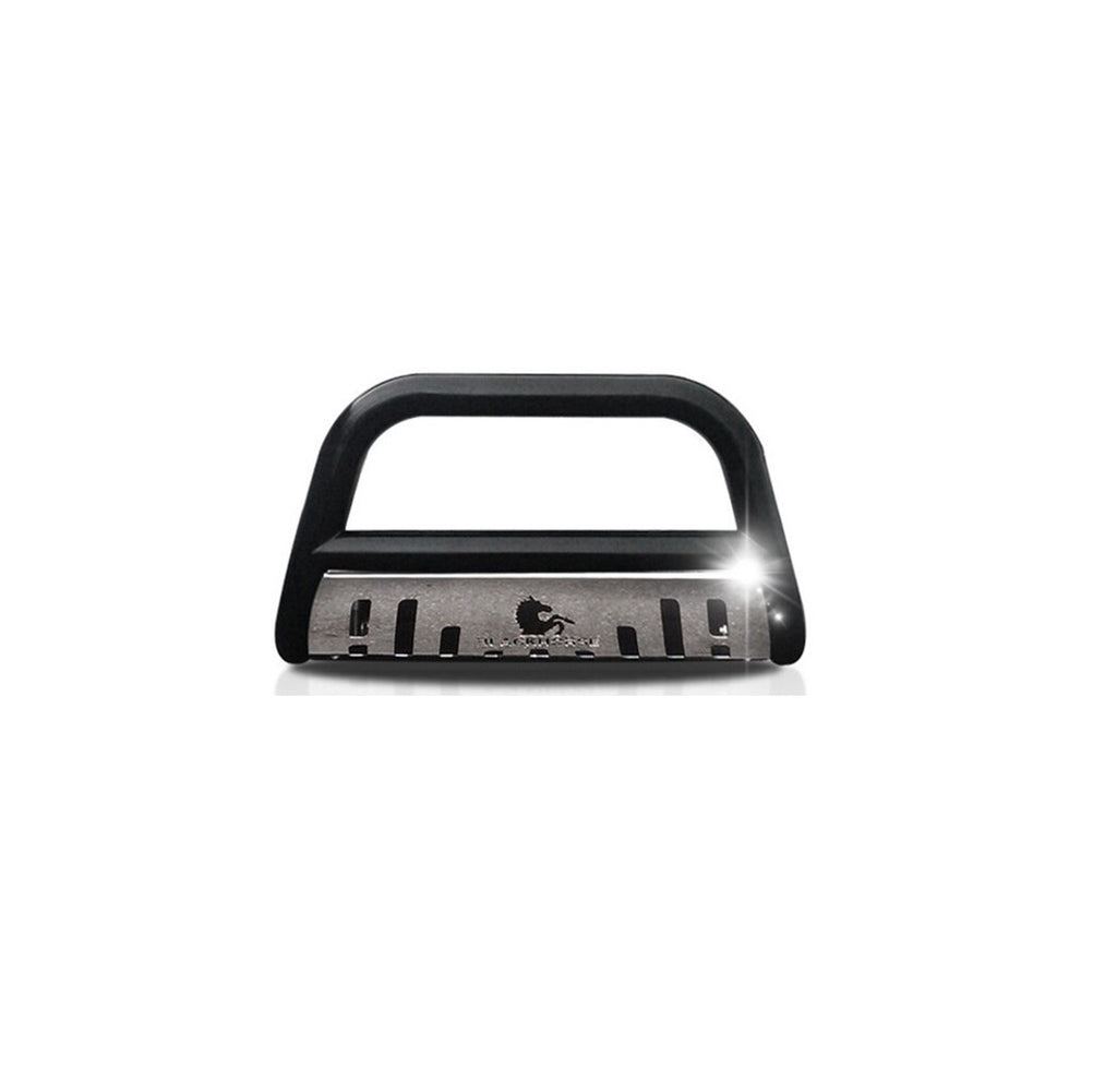 Black Horse Off Road BBHOPASBS-SP Black Steel Skid Plate