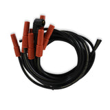 ACCEL 7040 Spark Plug Wire Set - 8.8mm-300+ Ferro-Spiral Race - Universal- Vari-Angle Boots