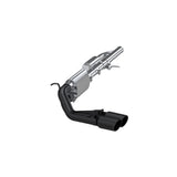 MBRP Exhaust S5081BLK 3in. Cat-Back. Pre-Axle Dual Outlet. Black Coated Aluminized Steel.