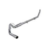MBRP Exhaust S6100AL 4in. Turbo Back. Single Side Exit. Aluminized Steel.