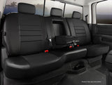 FIA SL62-44BLKBLK SL62-44RED SL62-44BLKBLK SL60 Series - Leatherlite Simulated Leather Custom Fit Rear Seat Cover- Black