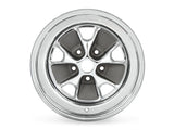 Scott Drake C5ZZ-1007-CR 1964-1973 Ford Mustang 15X7 Styled Steel Wheel Chrome/Charcoal