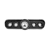 Scott Drake C6ZZ-10890-W 66 White Face Gauge Appliques (5 piece)