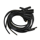 ACCEL 5040K Spark Plug Wire Set - 8mm - Universal - Black Wire with Black Straight Boots