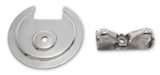 Scott Drake C8TZ-1424-62-SK 66-77 Bronco Spare Tire Retainer Plate and Wing Nut Stainless Steel