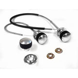 Scott Drake C8TZ-18518-52BL 1966-77 Bronco Billet Temp, Fan, and Defrost Control Kit