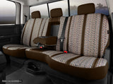 FIA TR42-90BROWN TR40 Series - Wrangler Saddleblanket Custom Fit Rear Seat Cover - Brown