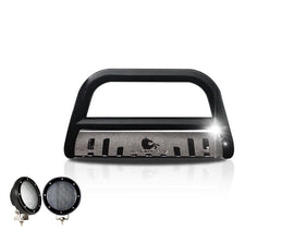 Black Horse Off Road CBBS-DOE1011SP-PLFB Black Steel Skid Plate