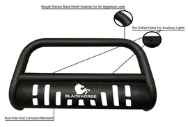 Black Horse Off Road CBT-B311SP Textured Black Steel