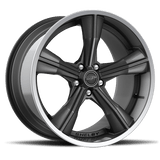 Carroll Shelby Wheels CS11-211555-G CS11 - 20 x 11 in. - 50mm Offset - Gunmetal