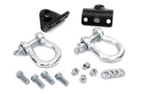 Rough Country 1048 D Ring Shackles and Mounts | Winch Plate | Jeep Wrangler TJ (97-06)/Wrangler Unlimited (04-06)