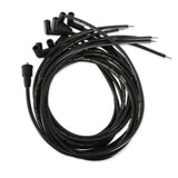 ACCEL 5041K Spark Plug Wire Set - 8mm - Universal - Black Wire with Black 90 Deg Boots