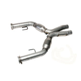 BBK Performance Parts 1637 2005-2010 MUSTANG GT 2-3/4 SHORT MID X PIPE WITH HIGH FLOW CATALYTIC CONVERTERS
