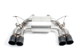 Dinan D660-0050-BLK Free Flow Axle-Back Exhaust - 2015-2020 BMW M3/M4