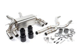 Dinan D660-0082-BLK Free Flow Axle-Back Exhaust & X-Pipe - 2019-2021 BMW M2C