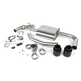 Dinan D660-0083-BLK Valved Axle-Back Exhaust - 2017-2024 MINI Countryman S / Clubman S