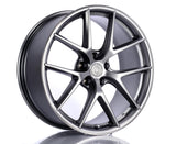 Dinan D750-0089-CIR-SIL Front: 20 x 9.5 - Rear 20 x 10.5 - Silver - Dinan Center Cap - F10/F80/F82/F83