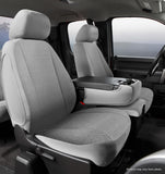 FIA TRS48-31GRAY TR40 Series - Wrangler Saddleblanket Custom Fit Front Seat Cover - Solid Gray