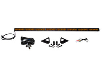 Load image into Gallery viewer, dd6107-jeep_jl_hood_mount_bracket_kit-amber-driving.jpg