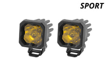Load image into Gallery viewer, dd6453p_ssc1_sport_spot_yellow_abl_standard_pair_front_titled.jpg