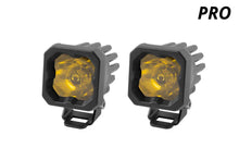 Load image into Gallery viewer, dd6468p_ssc1_pro_spot_yellow_abl_standard_pair_front_titled.jpg