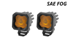 Load image into Gallery viewer, dd6848p_ssc1_sae_fog_yellow_abl_standard_pair_front_titled.jpg