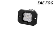 Load image into Gallery viewer, dd6849s_ssc1_sae_fog_white_wbl_flush_single_front_titled.jpg