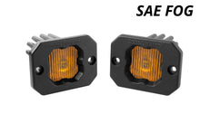 Load image into Gallery viewer, dd6851p_ssc1_sae_fog_yellow_abl_flush_pair_front_titled.jpg