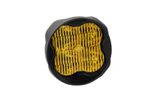 Load image into Gallery viewer, dd6967snb_ss3_pro_abl_angled_fog_yellow_single_lh_no_bracket.jpg