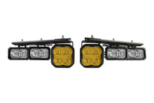 Load image into Gallery viewer, dd7181_bronco_2021_fog_pocket_pro_yellow_assembled.jpg